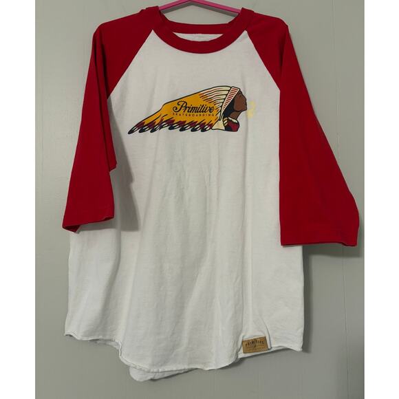 Primitive Skateboarding Other - Primitive Skateboarding Headdress Raglan Size Large